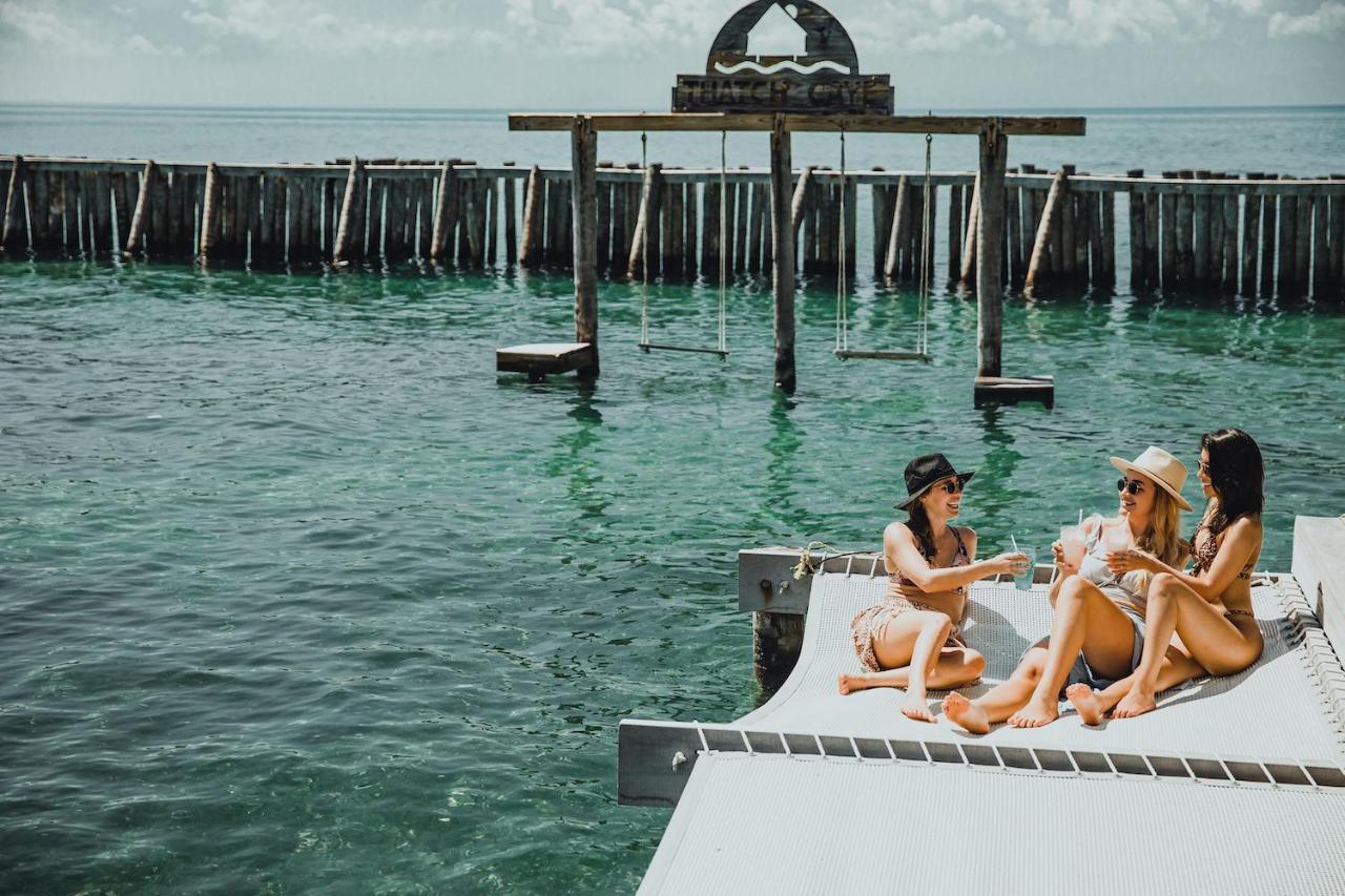 Thatch Caye Resort A Muy'Ono Resort هوبكنز المظهر الخارجي الصورة