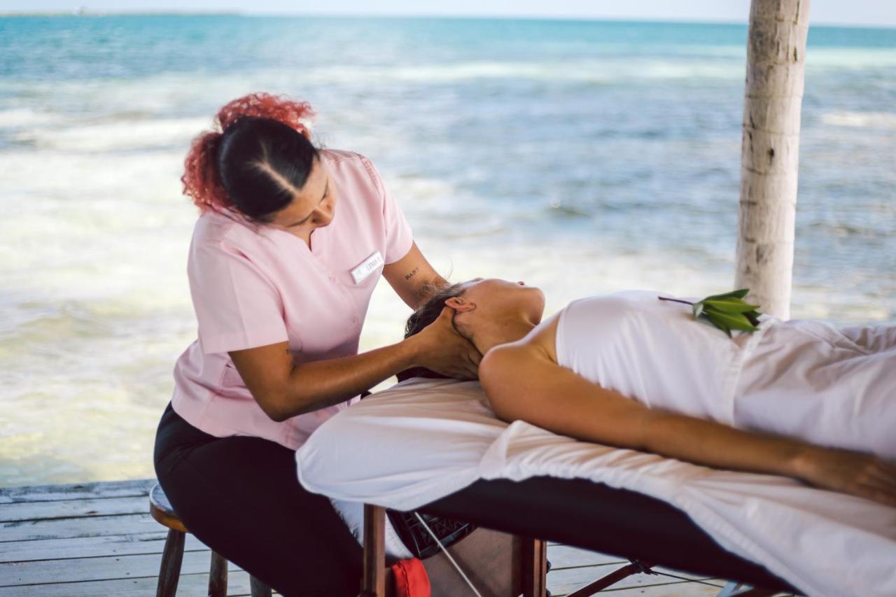 Thatch Caye Resort A Muy'Ono Resort هوبكنز المظهر الخارجي الصورة