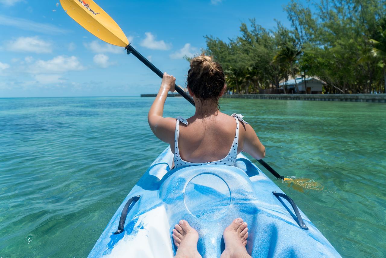 Thatch Caye Resort A Muy'Ono Resort هوبكنز المظهر الخارجي الصورة