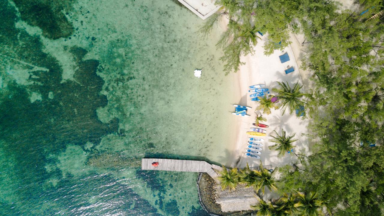 Thatch Caye Resort A Muy'Ono Resort هوبكنز المظهر الخارجي الصورة