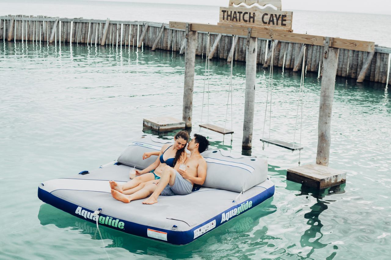 Thatch Caye Resort A Muy'Ono Resort هوبكنز المظهر الخارجي الصورة