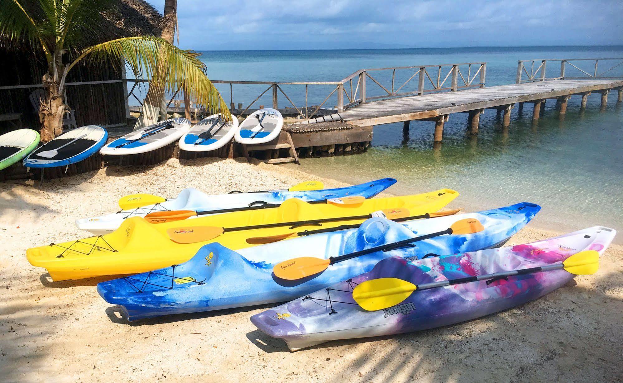 Thatch Caye Resort A Muy'Ono Resort هوبكنز المظهر الخارجي الصورة